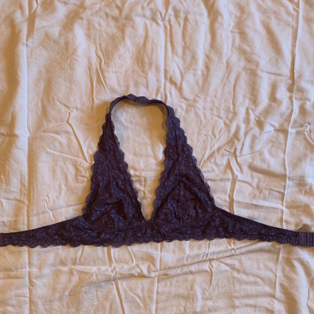 Free People lace halter bralette